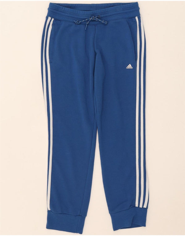 Adidas Pantalon de survêtement Climalite pour femme Bleu moyen UK 12/14
