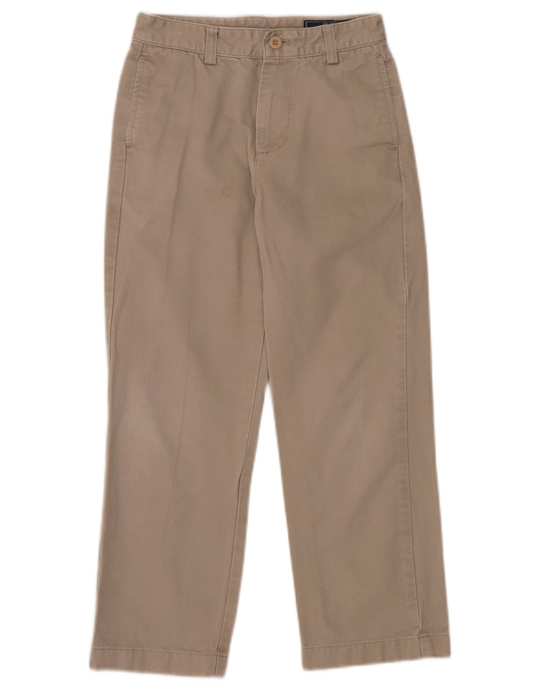 VINEYARD VINES Pantalon Chino Droit Garçon 7-8 ans W24 L22 Coton Beige