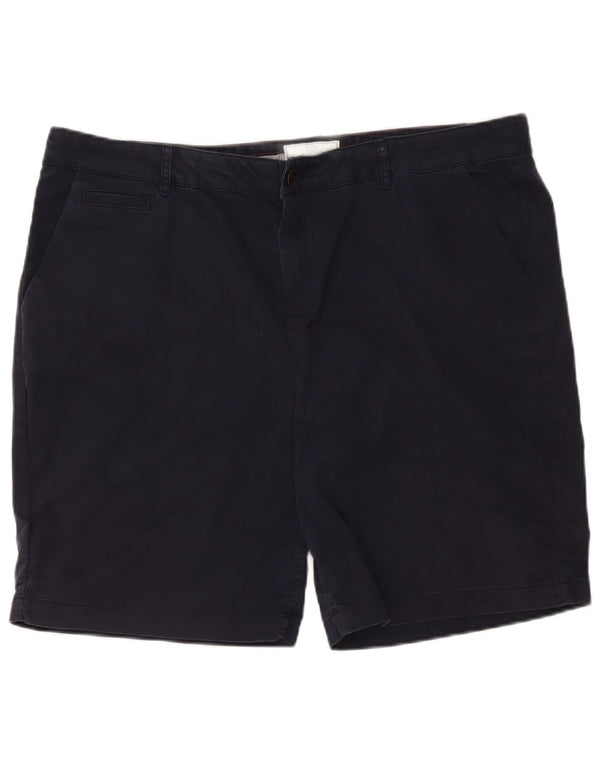 Fat Face Bermuda Femme UK 20 2XL W44 Bleu Marine Coton