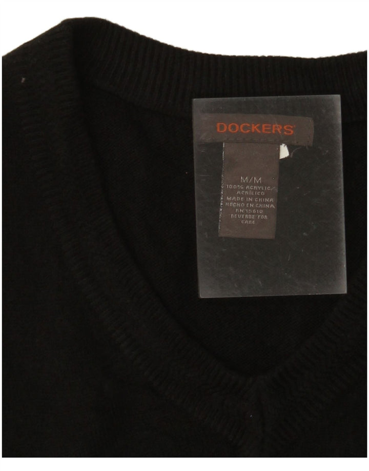 DOCKERS Débardeur Gilet Homme Noir Moyen Acrylique