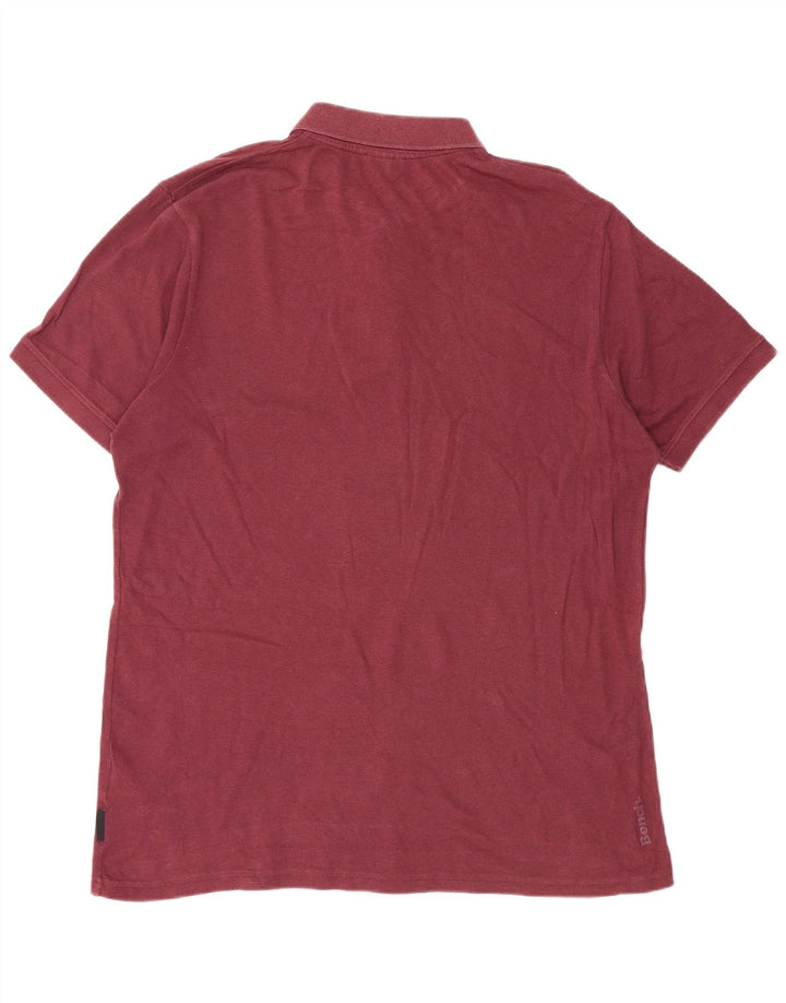 Bench Polo Homme XL Bordeaux Coton
