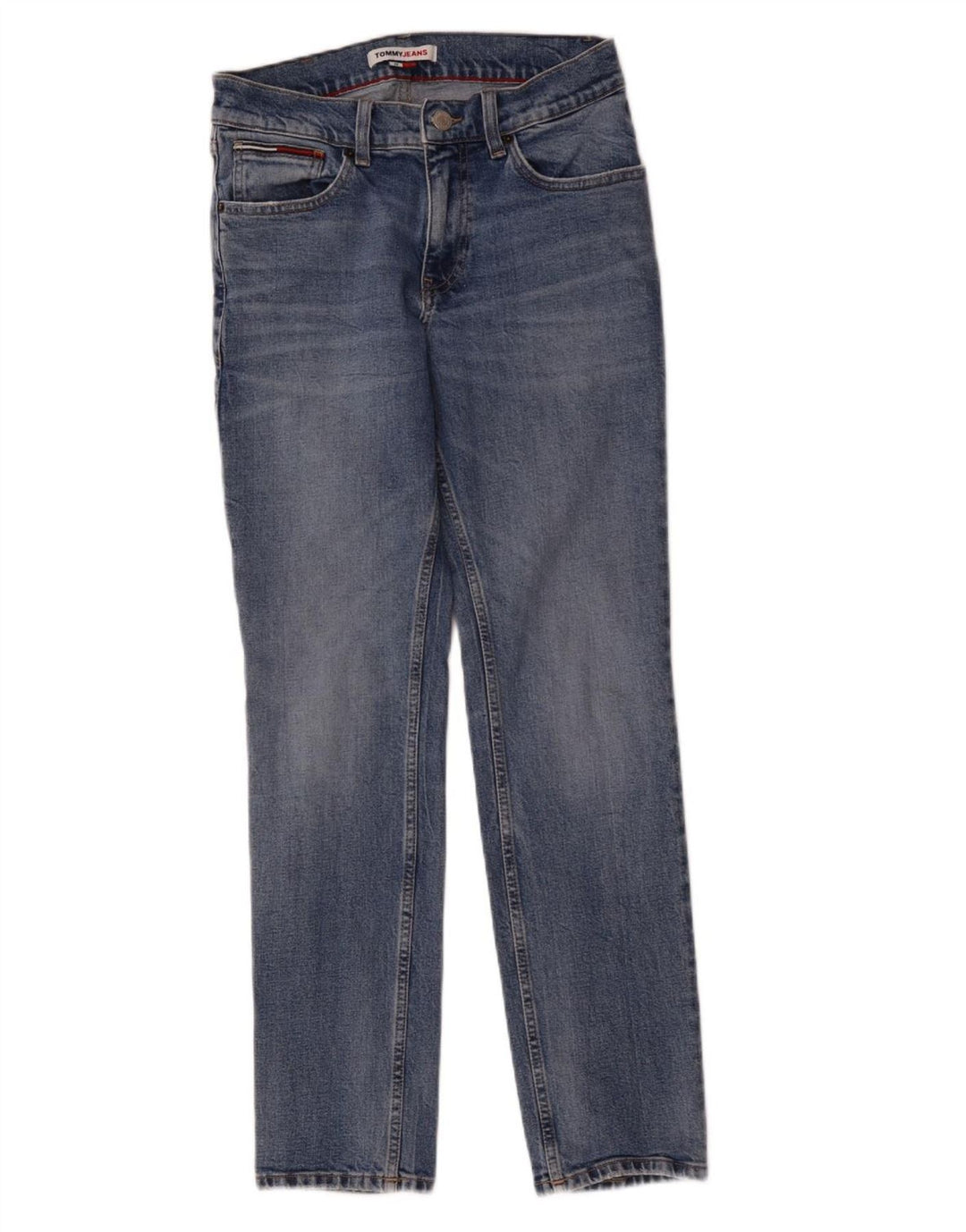 TOMMY HILFIGER Jean Slim Femme W28 L30 Bleu Coton