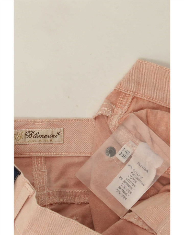 Blumarine Femme Jupe En Jean IT 42 Moyen W30 Rose Coton