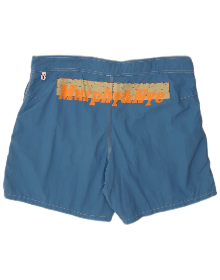 Murphy & Nye Short de Bain Graphique XL Homme Bleu Colorblock Polyamide