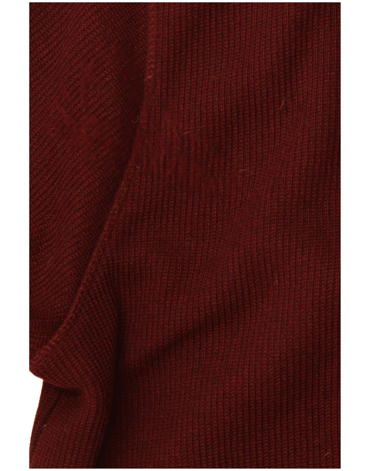 WEIRD FISH Pull à capuche zippé pour homme 3XL en polyester marron