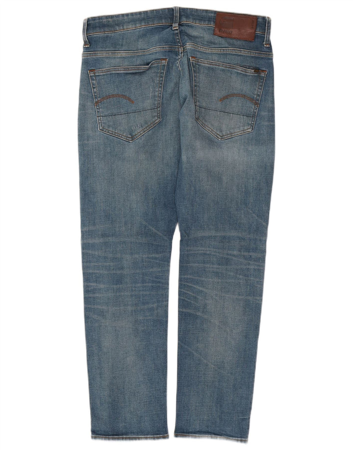 G-STAR Jean Slim Fuselé 3301 Homme W32 L30 Bleu Coton