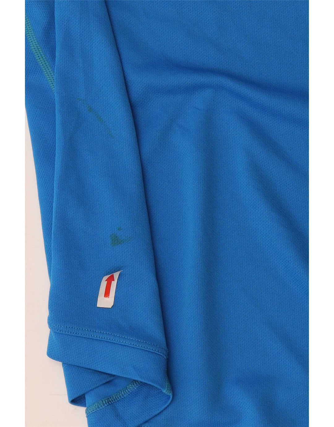 Nike Homme Dri Fit T-Shirt Haut Bleu Moyen Polyester