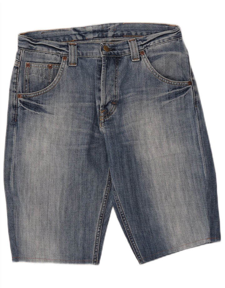 LEE Short en Jean Flint W32 Homme Bleu Moyen Coton