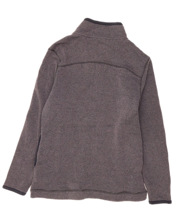 Weird Fish Veste de Survêtement Homme Gris Moyen Moucheté Polyester