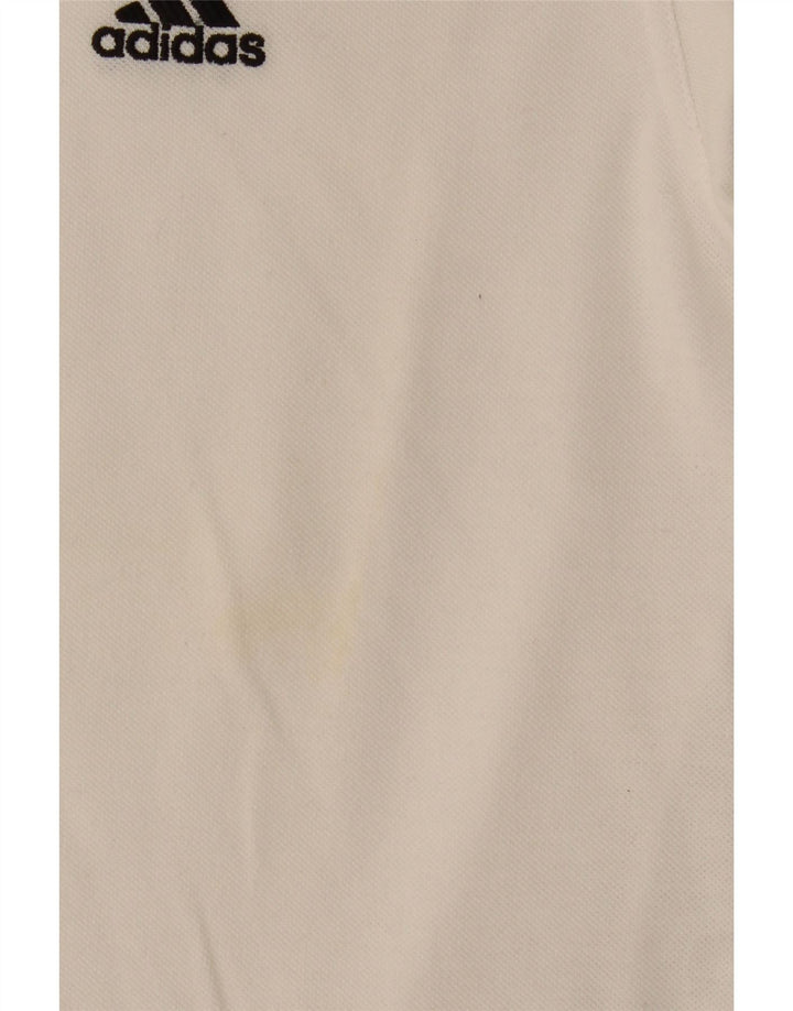 Adidas Polo Homme Grand Blanc Coton