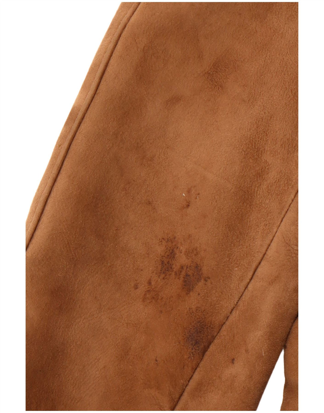 HEA TONA Manteau en peau de mouton pour femme UK 14 Acrylique marron moyen