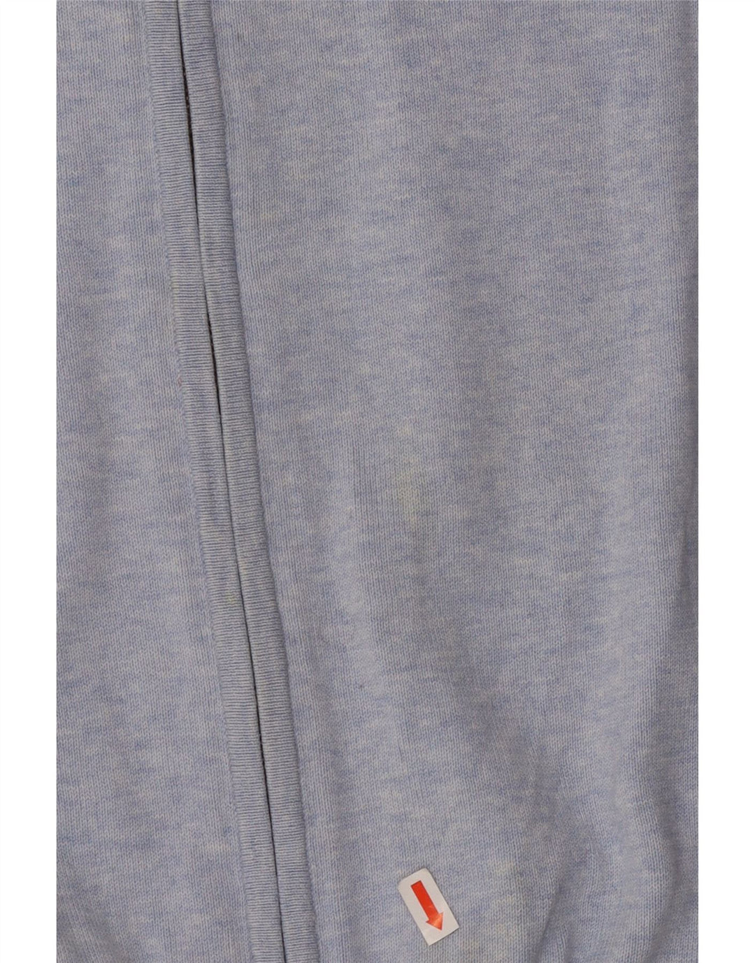 LEVI'S Pull Cardigan Femme UK 10 Petit Bleu Coton