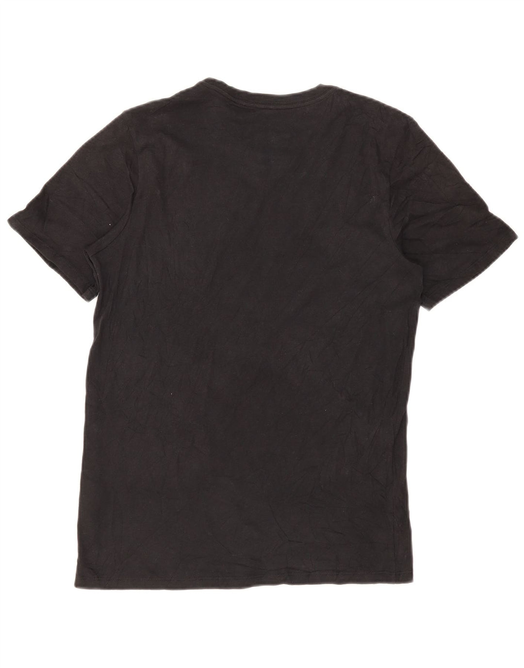 NIKE T-shirt coupe athlétique pour hommes, petit, en coton noir