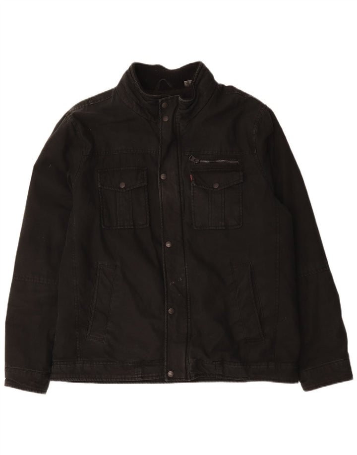 Levi's Veste Utility Homme UK 42 XL Noir Coton