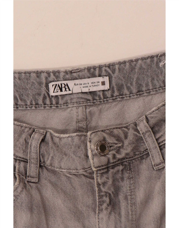 Zara Jean droit femme EU 38 Small W28 L29 Gris