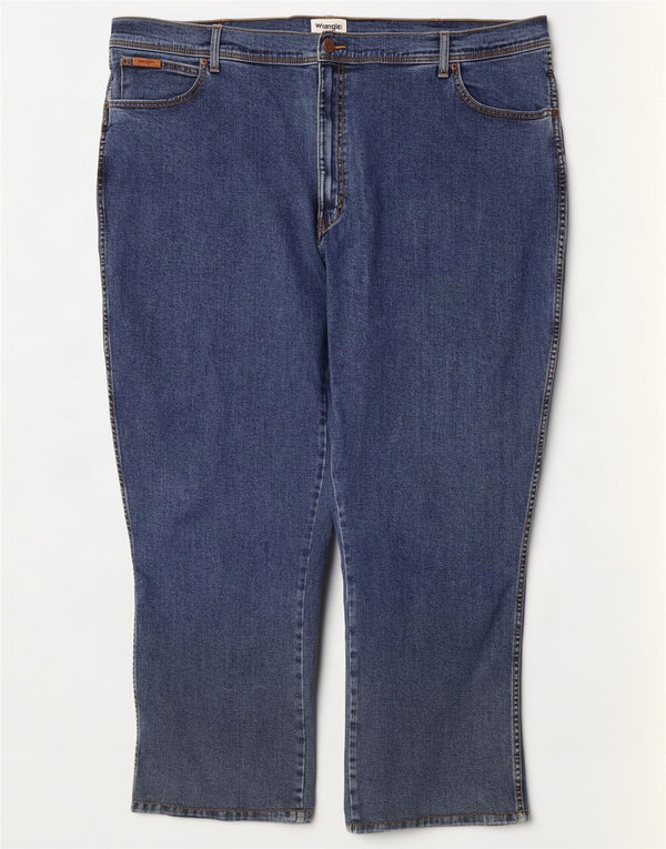 Wrangler Jean Droit Texas Homme W50 L32 Bleu Coton