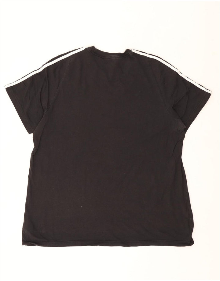 Adidas T-Shirt Homme Top 2XL Coton Noir