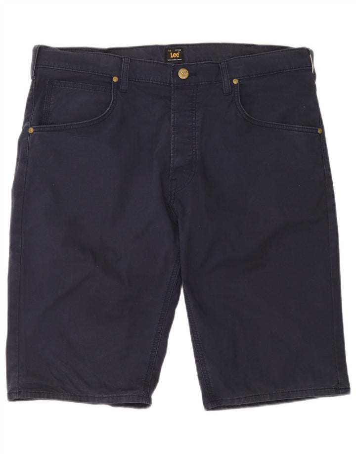 Lee Short en jean pour homme W36 en coton bleu marine Large