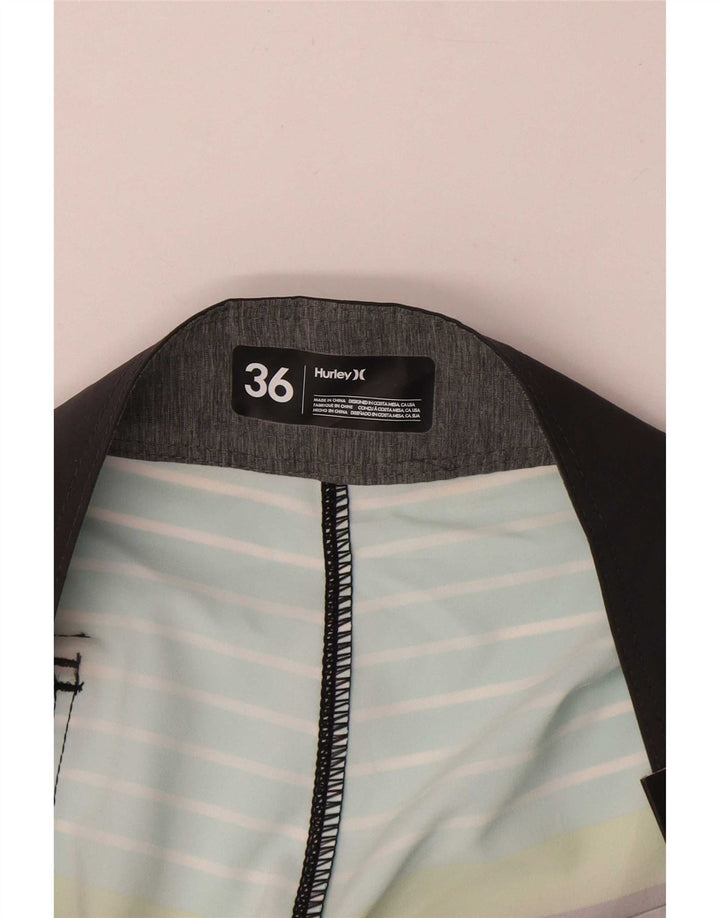 Hurley Short de Bain Phantom Homme Noir Large Colorblock