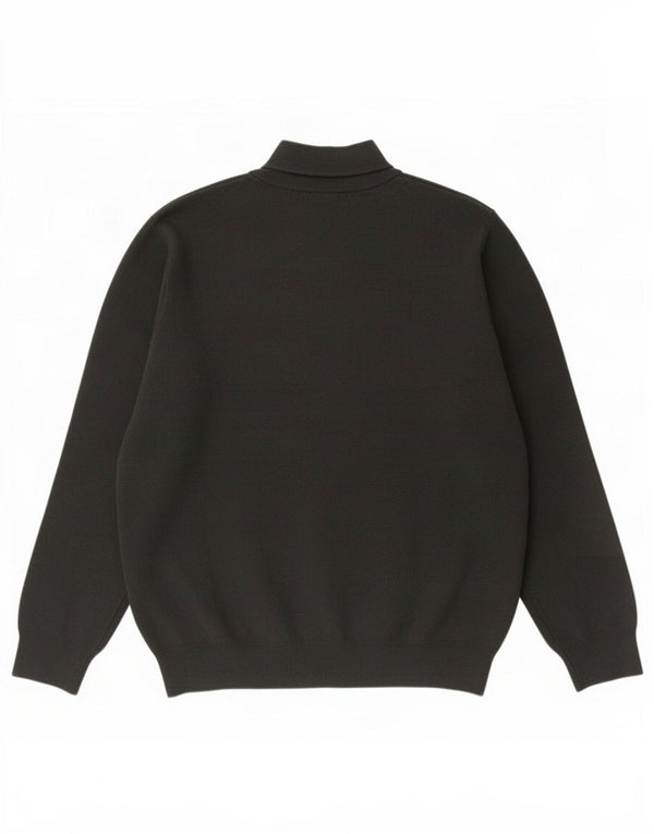 Zara Pull col zippé pour homme XL en coton vert