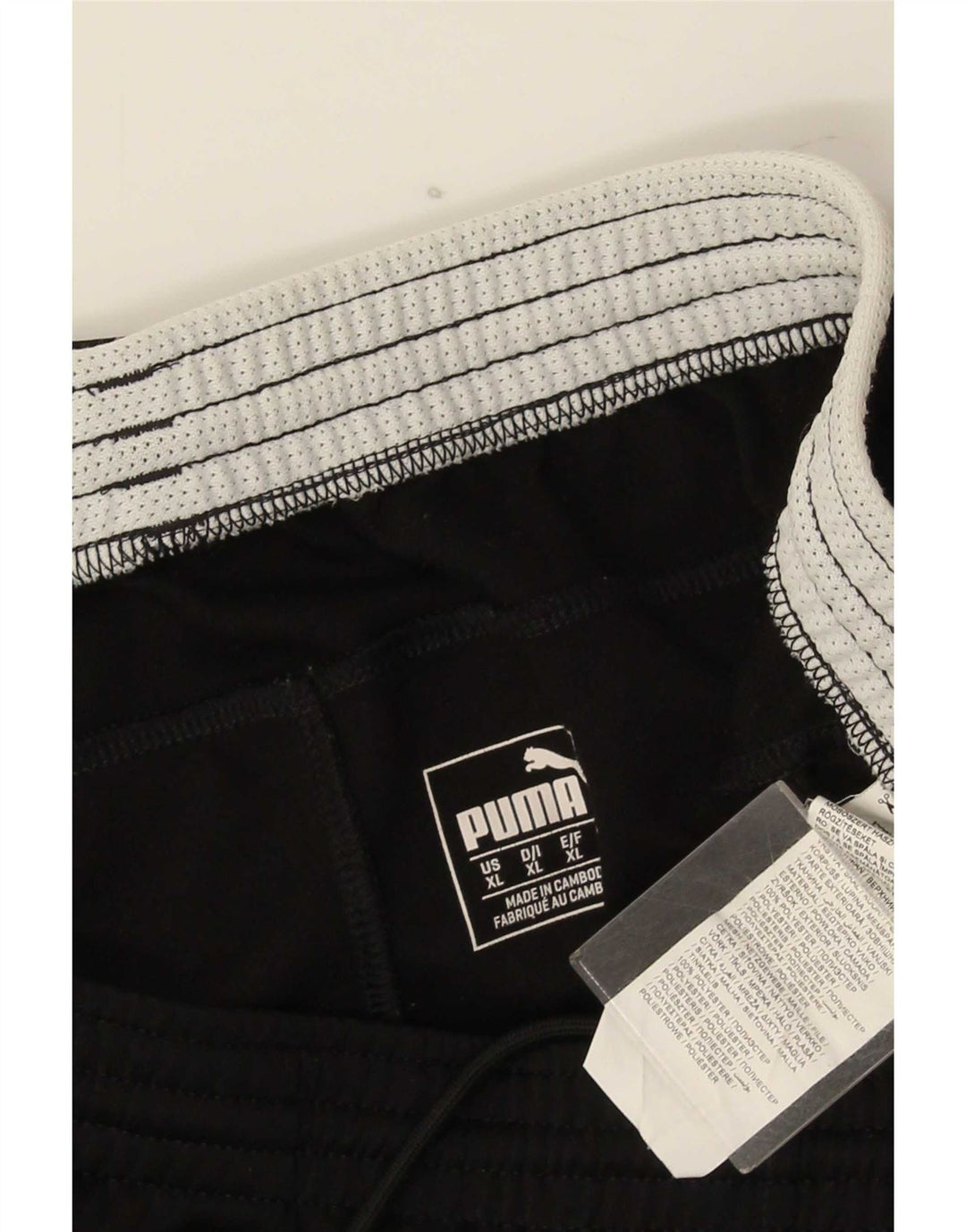 Puma Pantalon de Survêtement Homme XL Noir Polyester