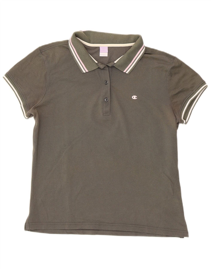 CHAMPION Polo Heritage Fit pour femme UK 18 XL Vert