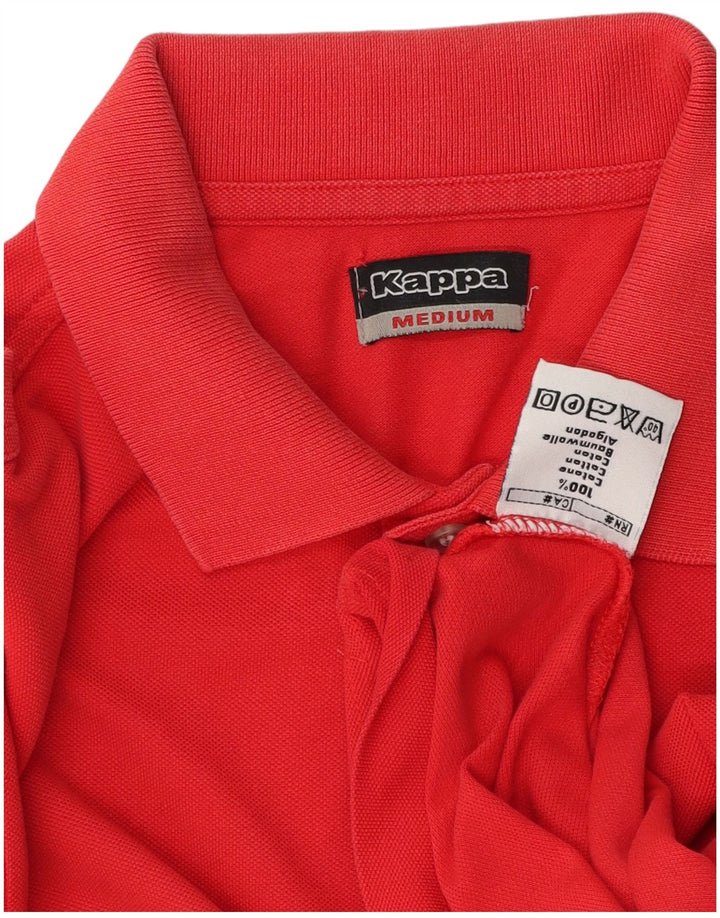Kappa Polo Homme Rouge Moyen Coton
