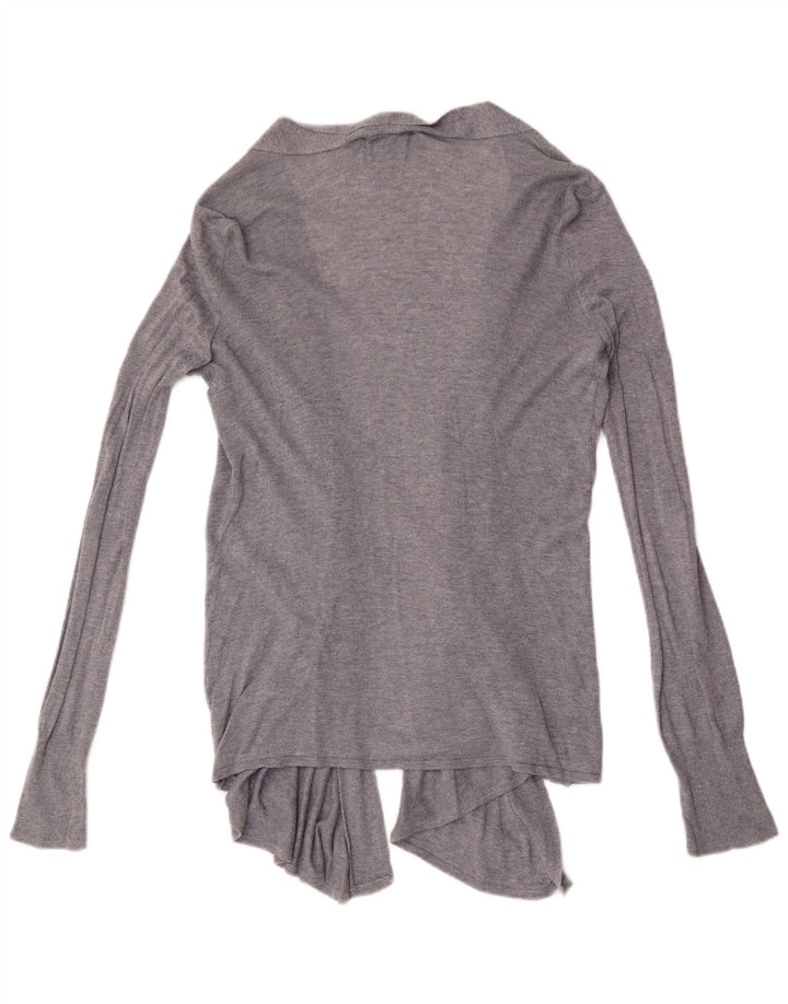 Zara Cardigan ouvert pour femme UK 12 Gris moyen