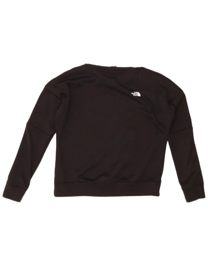 THE NORTH FACE Sweat-shirt surdimensionné pour femme UK 10 Petit Noir
