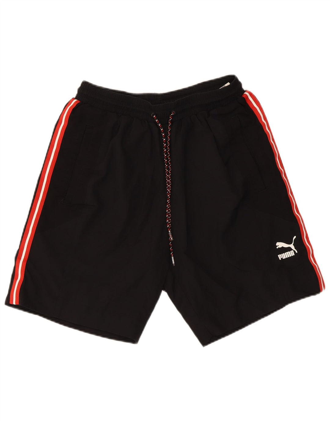 Puma Short de sport homme petit noir polyester