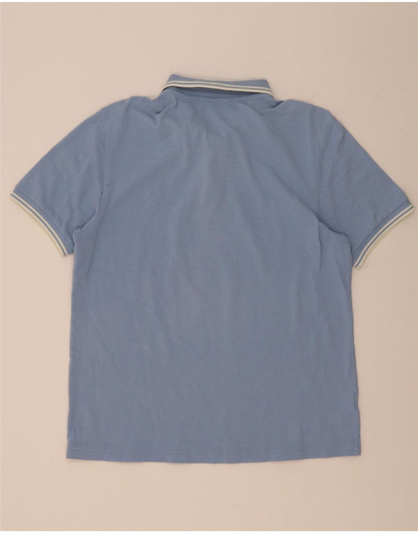 Fred Perry Polo Homme Grand Bleu Rayé Coton