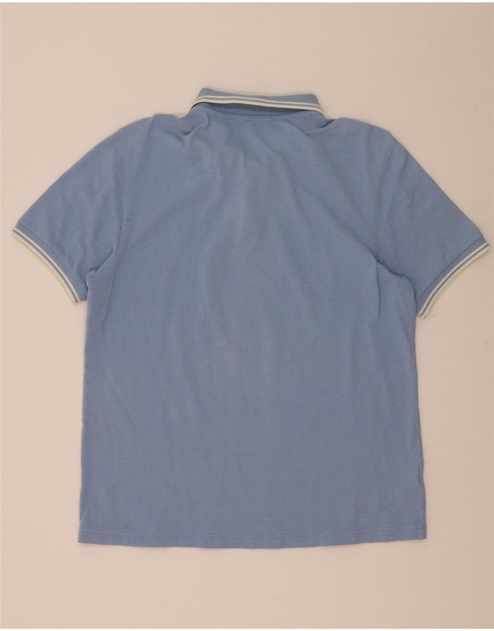 Fred Perry Polo Homme Grand Bleu Rayé Coton
