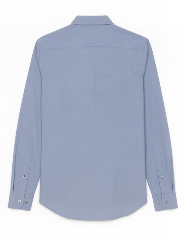 Tommy Hilfiger Chemise Stretch Slim Fit Homme Bleu XS