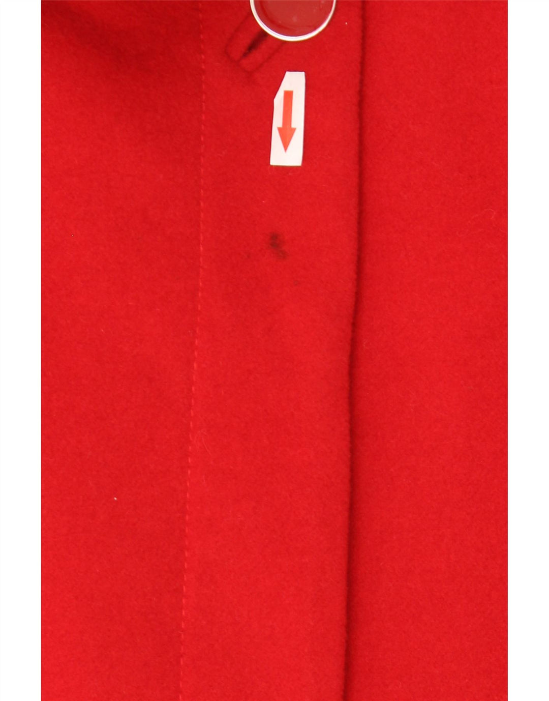 HOBBS Manteau Femme UK 12 Laine Rouge Moyen
