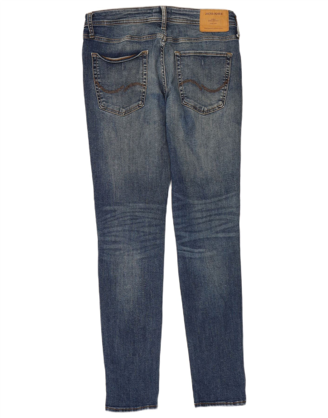 JACK & JONES Jean Slim Homme W32 L32 Bleu Polyester