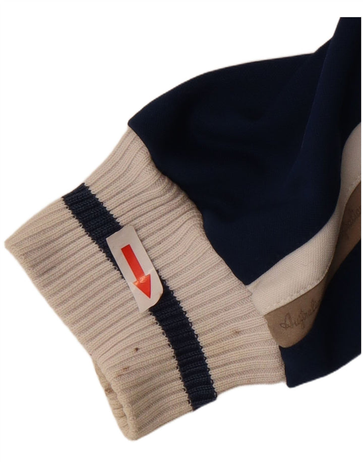 AUSTRALIAN L'ALPINA Veste de survêtement pour homme IT 46 Small Bleu Polyester