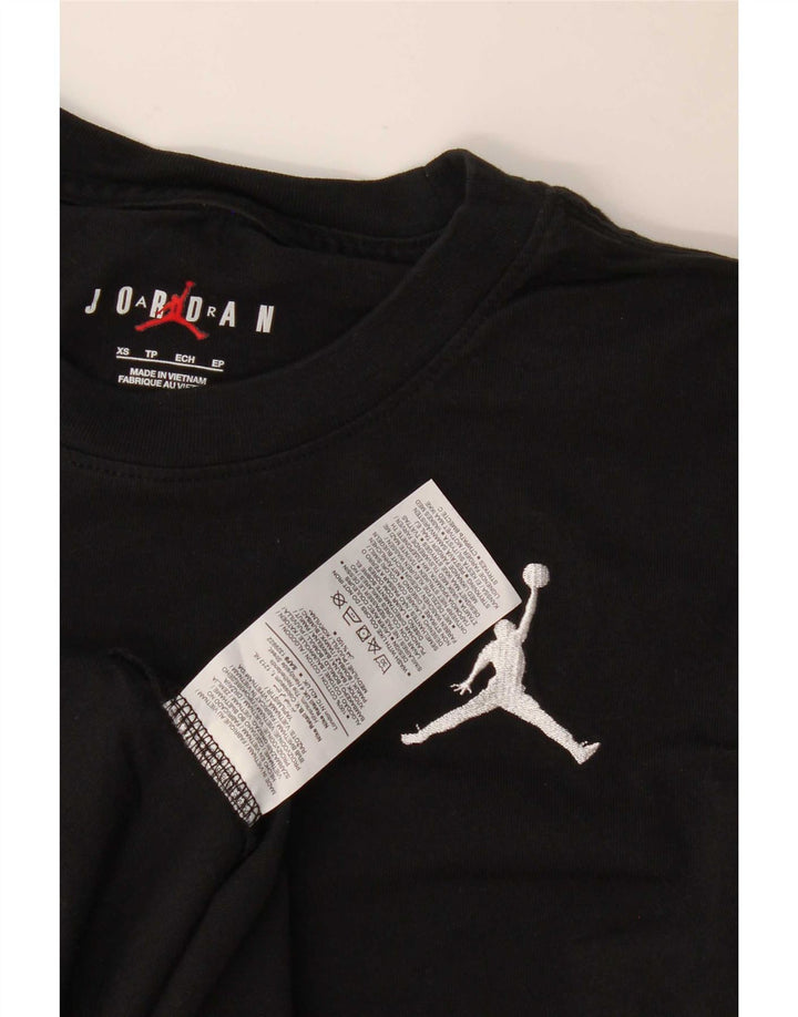 Jordan T-Shirt Homme Haut XS Noir Coton