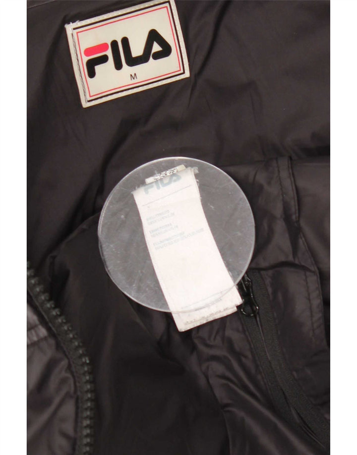 Fila Veste matelassée homme UK 38 Medium Black Nylon