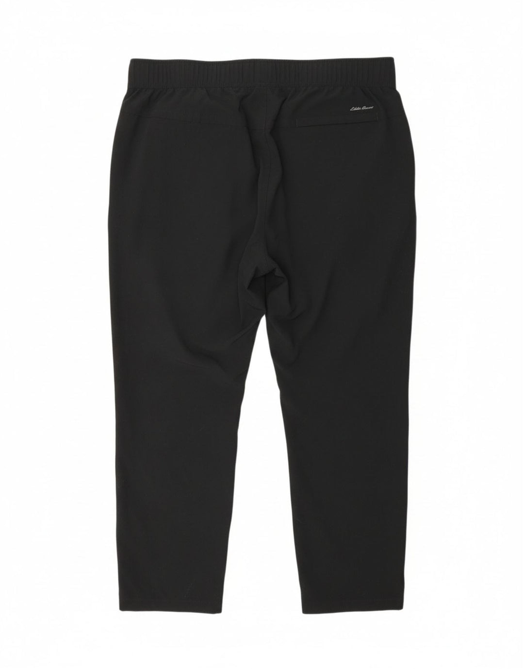 EDDIE BAUER Womens Slim Casual Trousers XL W38 L27 Black Polyester Vintage Eddie Bauer and Second-Hand Eddie Bauer from Messina Hembry 