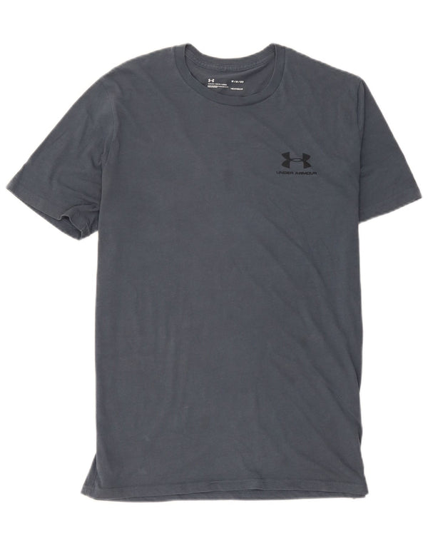 Under Armour Tee-Shirt Heat Gear Homme Bleu Marine Moyen