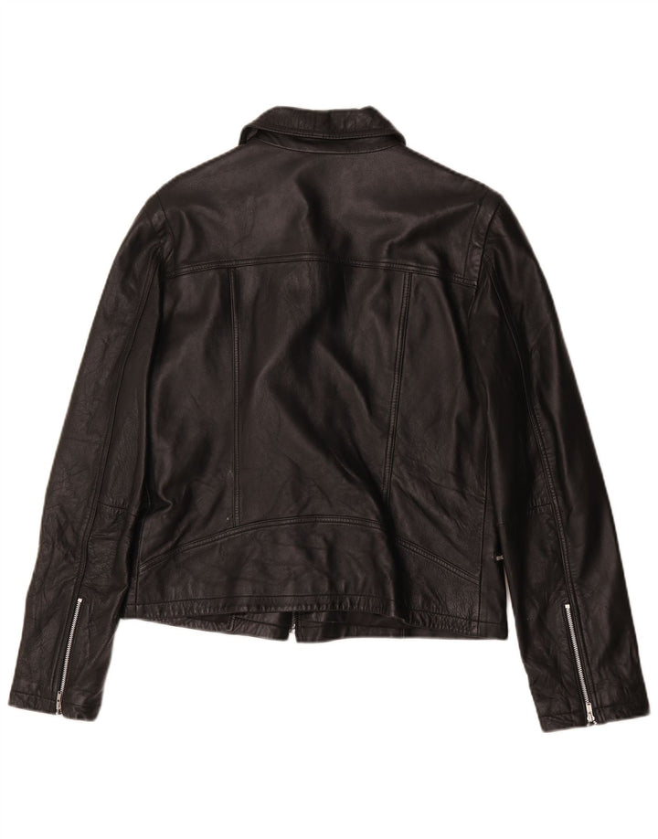 Veste motard en cuir pour femme Scooter IT 42 Medium Noir