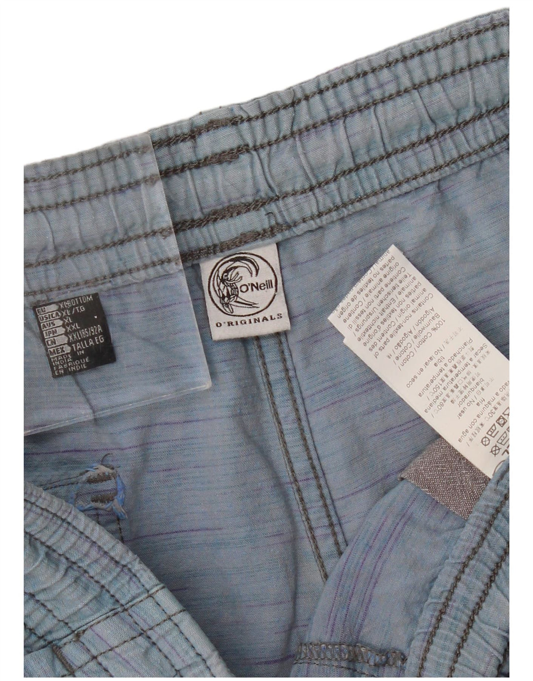 O'NEILL Short de Bain Homme XL Bleu Moucheté Coton