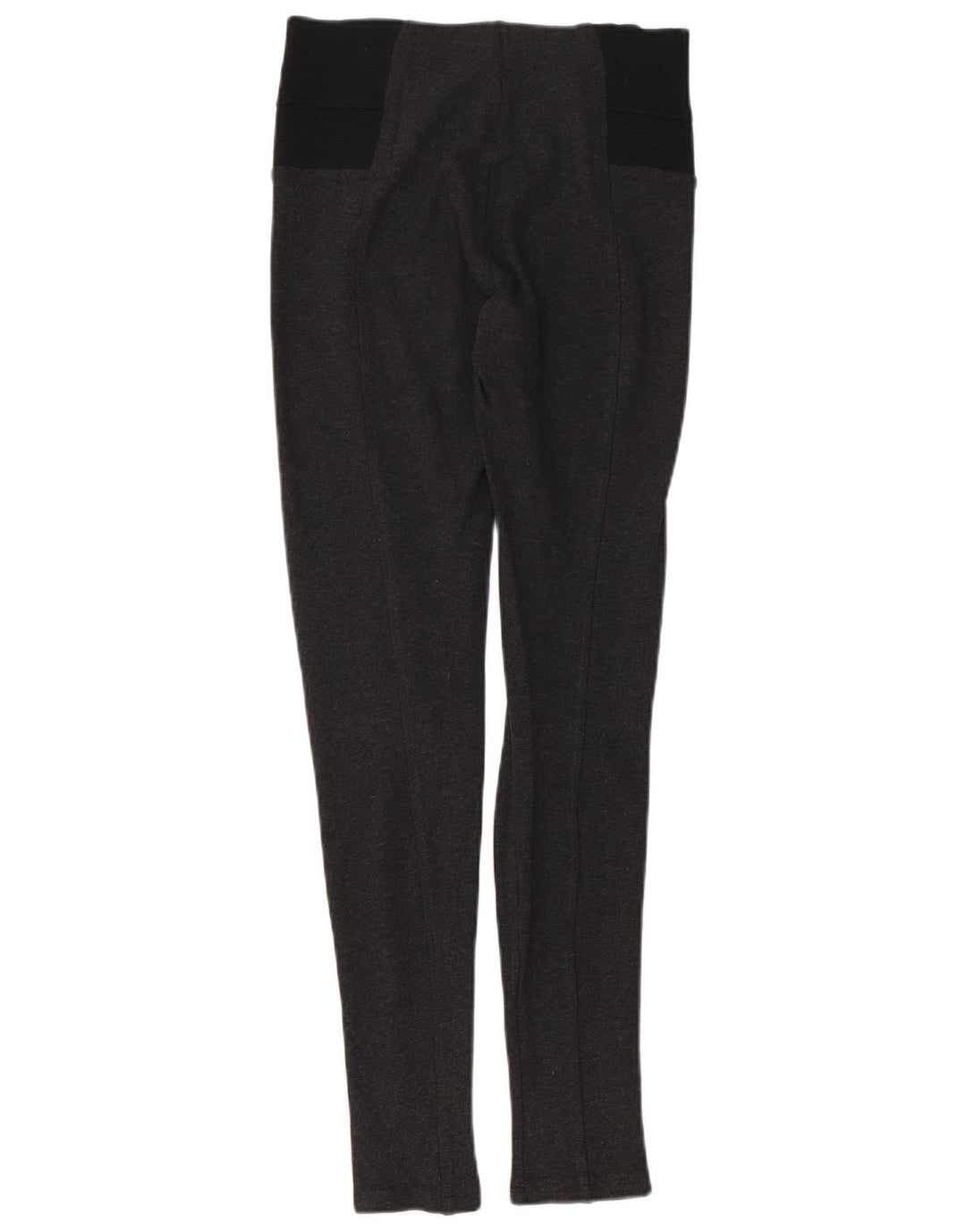 Zara Leggings Femme UK 12 Gris Moyen