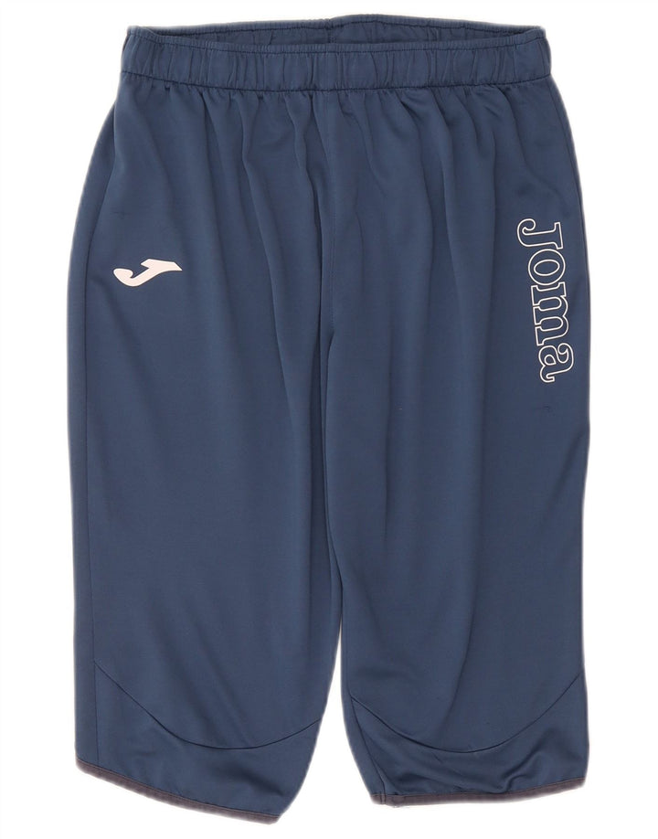Joma Mens Graphic Bermuda Sport Short Large Bleu Marine Polyester