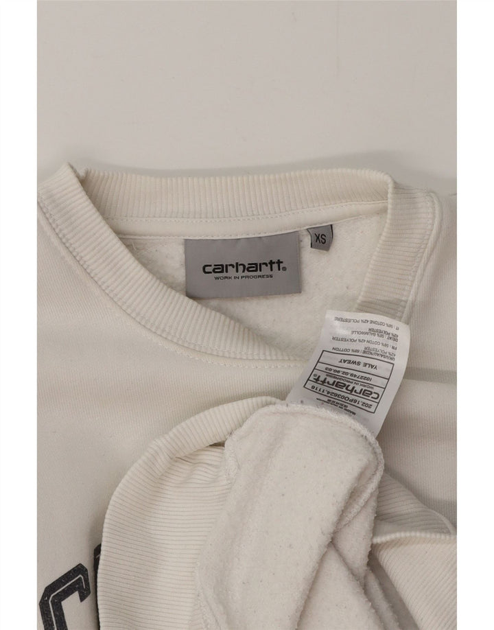 CARHARTT Sweat-shirt graphique pour homme XS en coton blanc