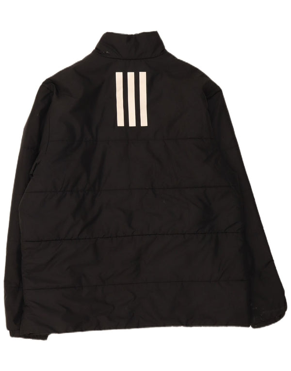 Adidas Veste rembourrée pour homme UK 42 XL Noir Polyester
