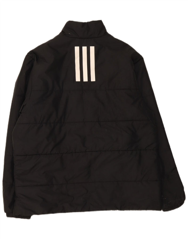Adidas Veste rembourrée pour homme UK 42 XL Noir Polyester