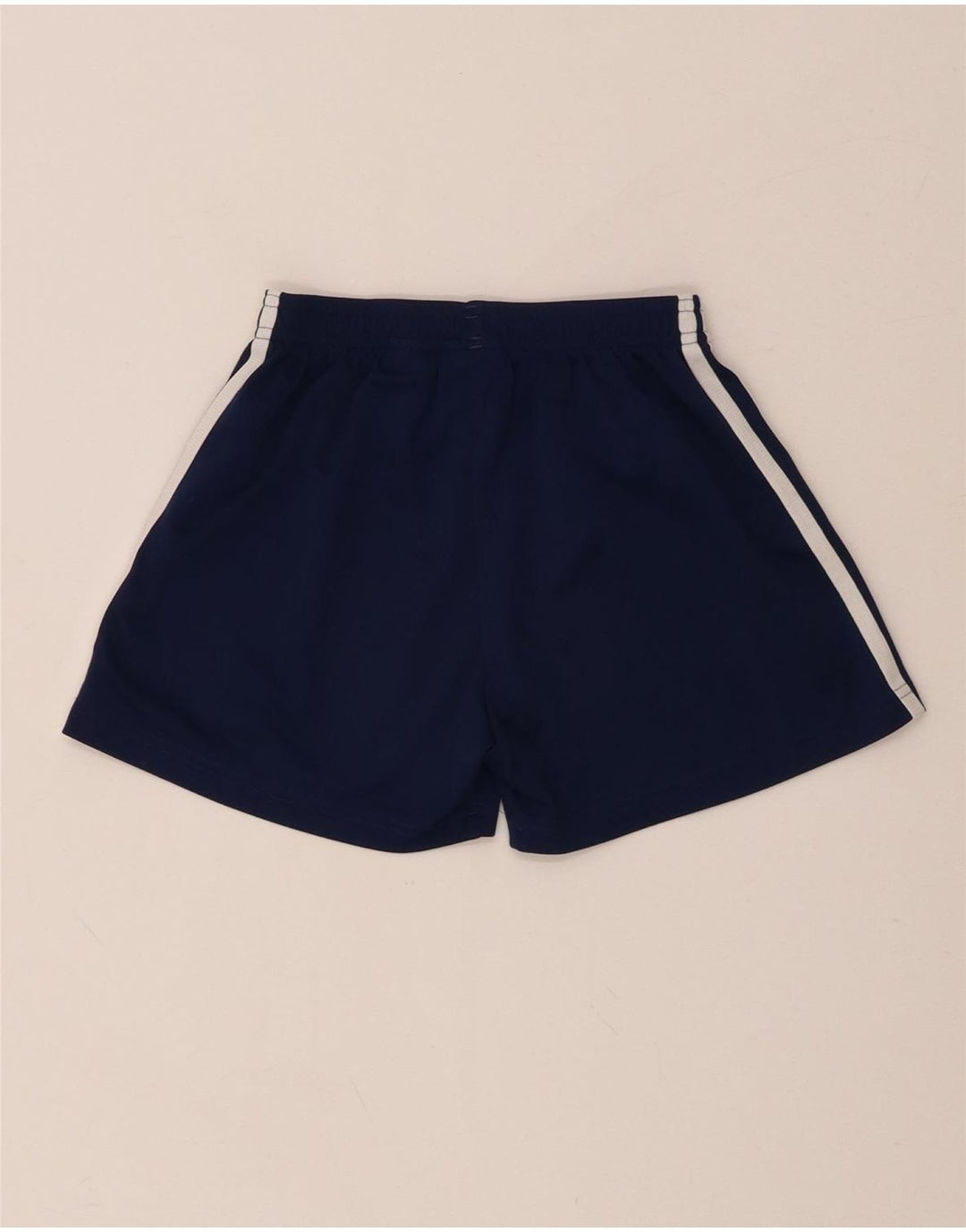 ADIDAS Boys Sport Shorts 9-10 Years  Navy Blue Polyester