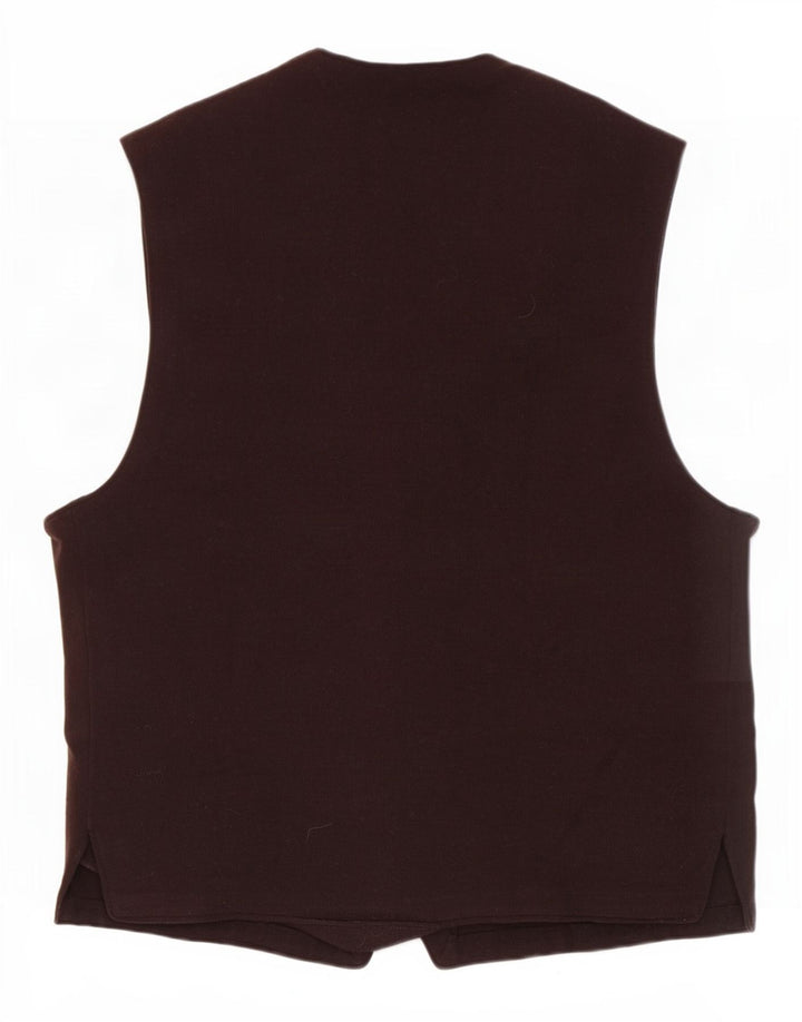 gilet homme vintage petit marron