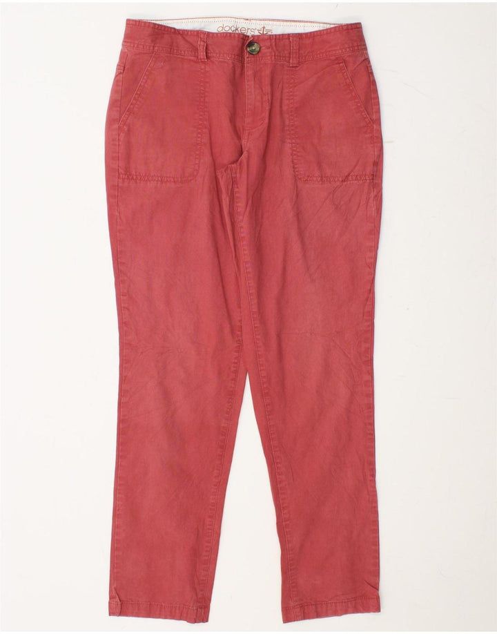 DOCKERS Pantalon Chino Slim Femme US 6 Medium W30 L30 Coton Rose